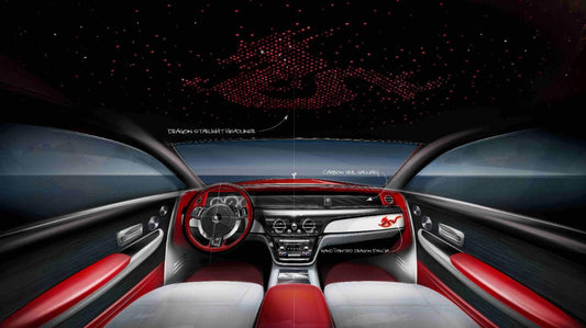Rolls-Royce Bespoke Starlight Headliner for the Year of the Dragon: AN INTERNATIONAL CELEBRATION OF CHINESE CULTURE