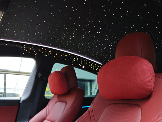Tesla Model Y modified starlight headliner- full of romance coming to you！