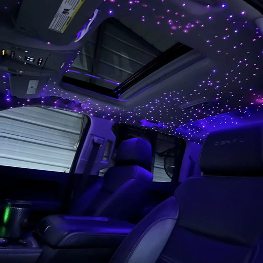 Meteor Stars and Rock Lights on 2018 GMC Denali