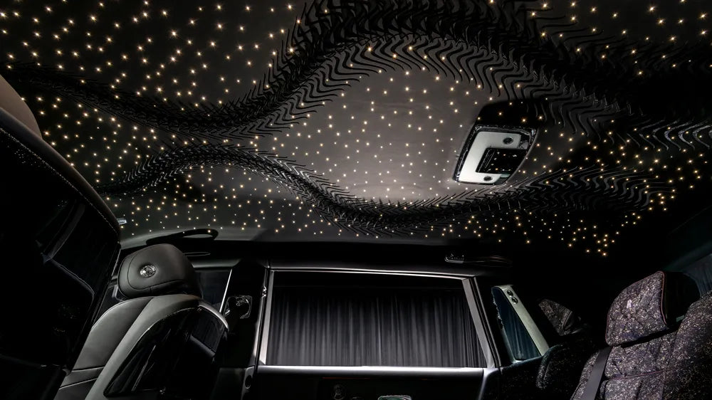 Some examples of vehicles that commonly feature starlight headliners！