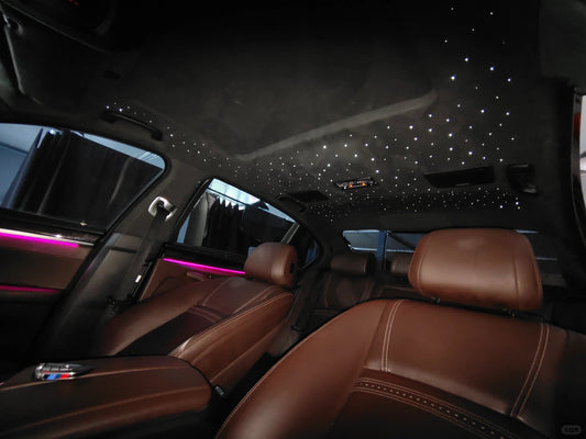 What are the types of automotive interior lights?