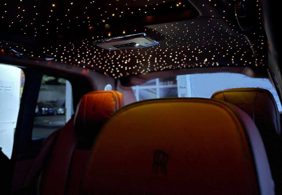Starlight Rocking R The romantic Rolls-Royce starlight roof! – Beesidy Starlight Headliner