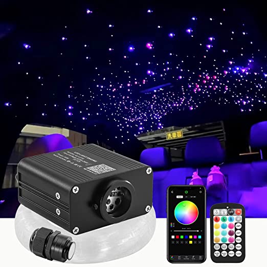 New Upgraded Twinkle RGBW Starlight Headliner Kit for Car/Home Use,Sta ...