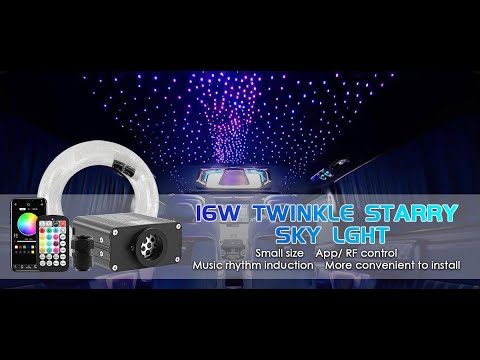 New Upgraded Twinkle RGBW Starlight Headliner Kit for Car/Home Use,Sta ...